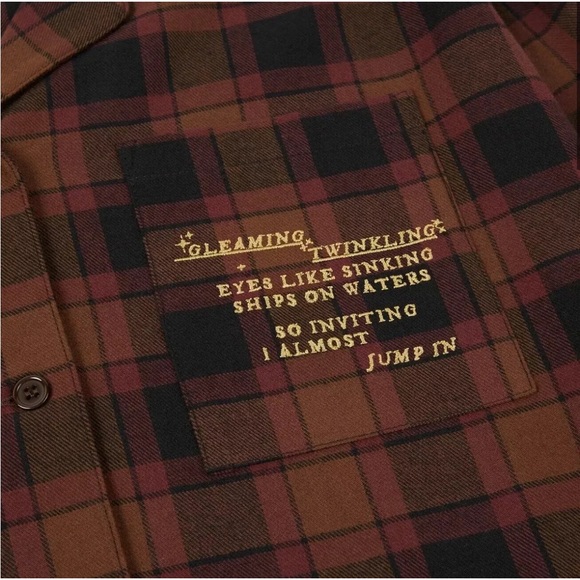 TAYLOR SWIFT  Offical merchandise I ALMOST JUMPED IN PAJAMA SET Size M - Picture 3 of 5